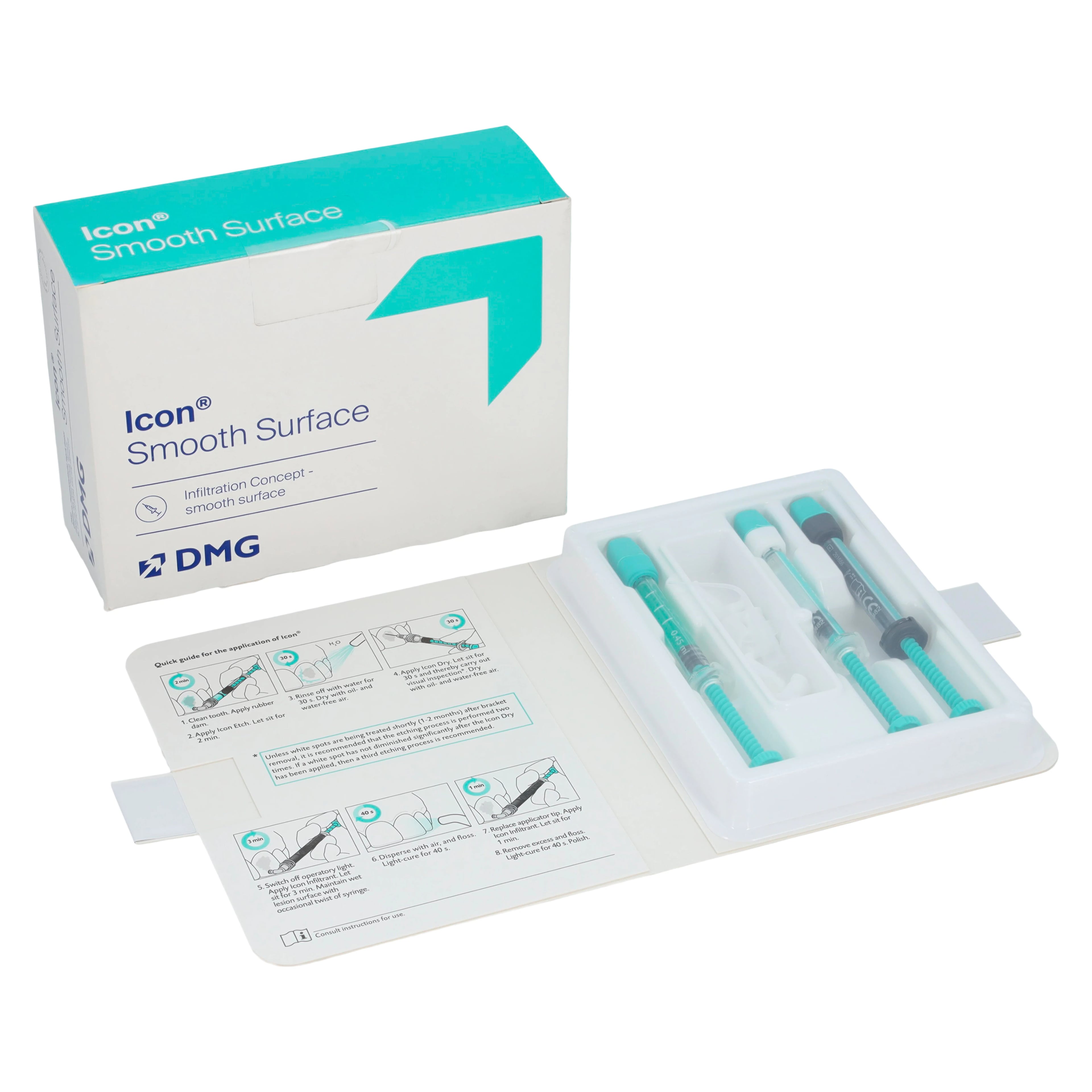Icon Smooth Surface Mini Kit, Caries Infiltrant, 2 Patient Packs, 220402