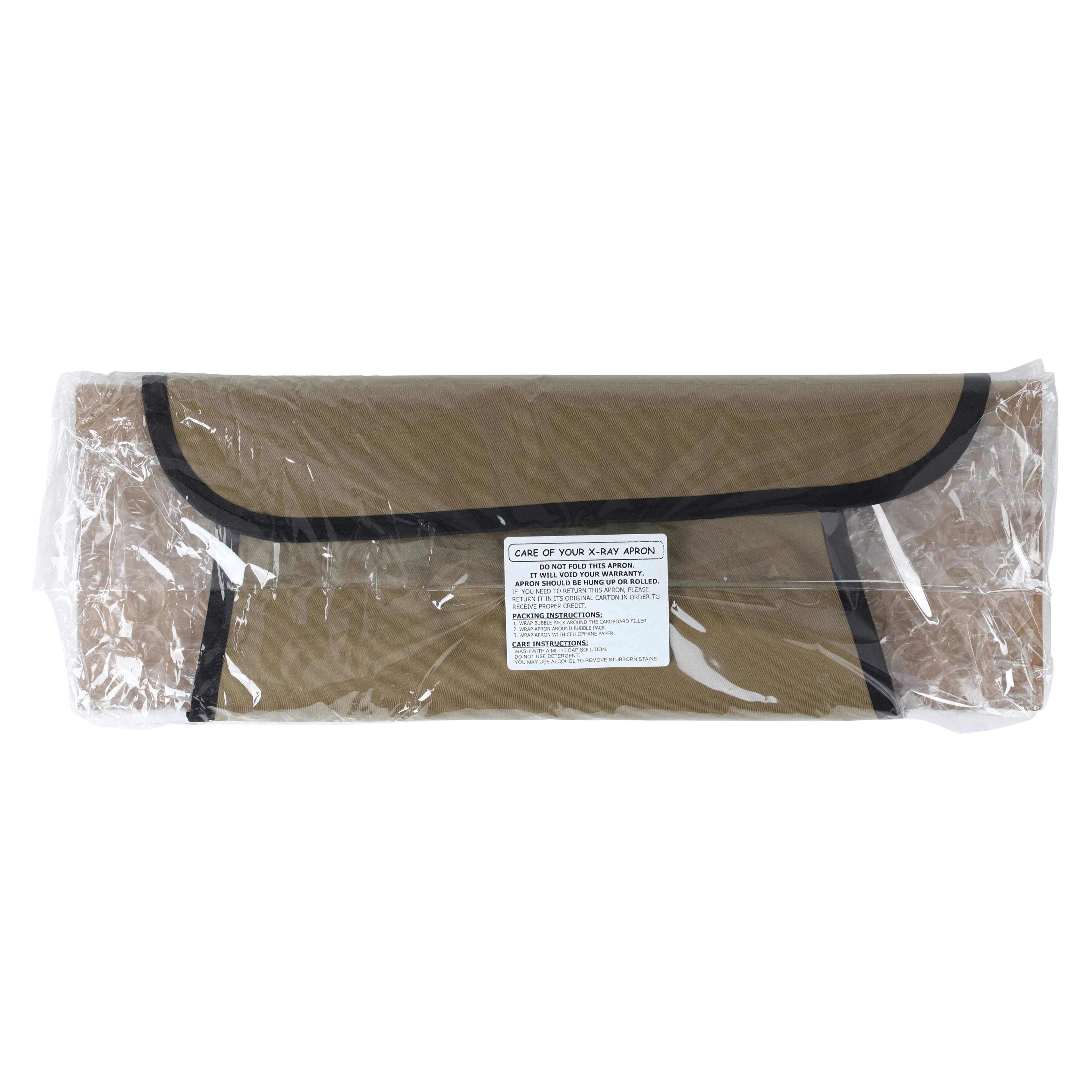 Flow Dental Leaded Child Panoramic X-Ray Apron, Beige, 20" x 20", 0.3 mm Lead Equivalent, 75062-23