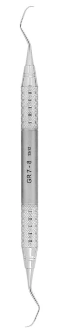A. Titan Instruments Life Steel Gracey 7/8 Double-Ended Curette, Stainless Steel, 1 Each