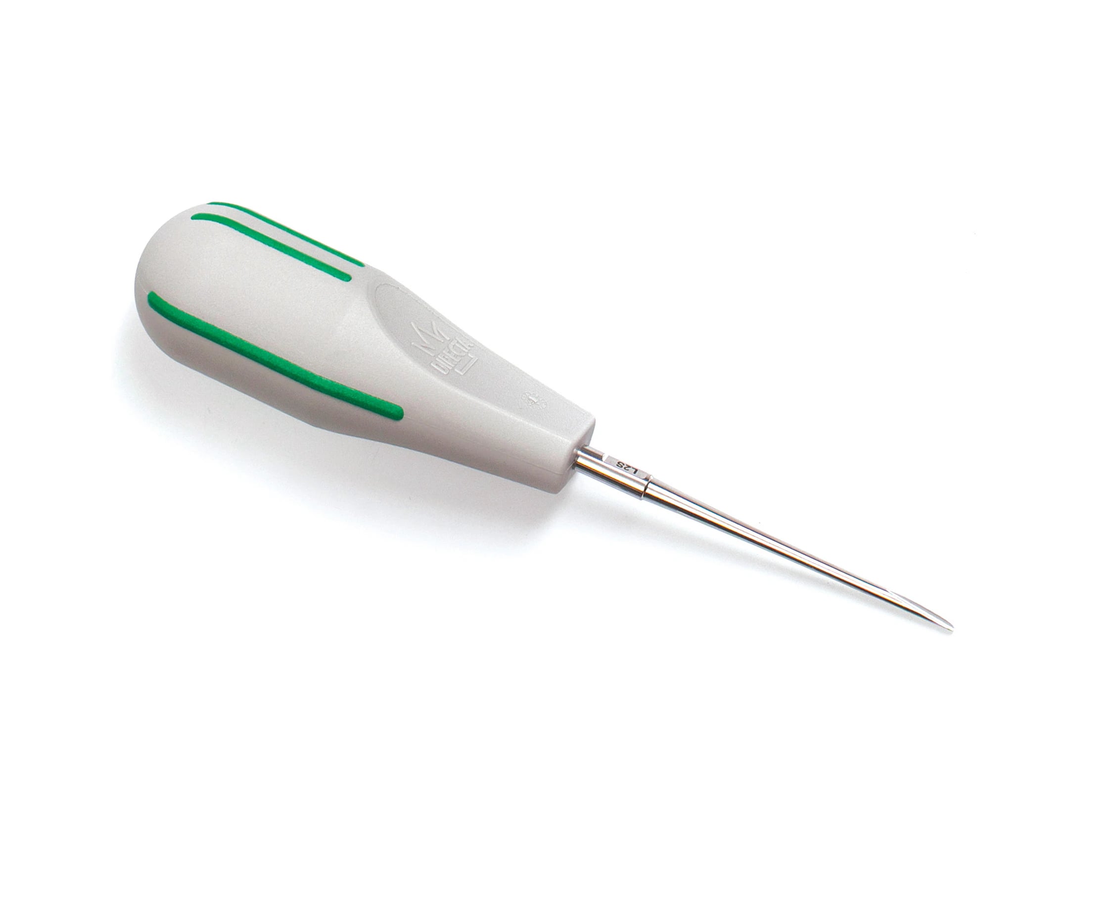 Directa Dental Luxator Periotome L2S, 2mm Straight Blade, Dark Green, 1/Pk, 506352