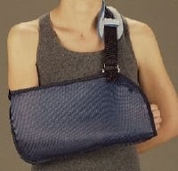 DeRoyal Immobilizer Arm Sling with Pad, Tietex, Size Large