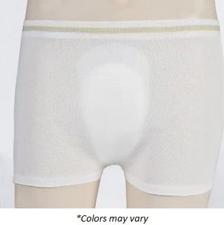 Attends Incontinence Pants, Unisex Adult 2XL (50-65"), Seamless Mesh, Nonabsorbent, Pink, Washable, 50/Case
