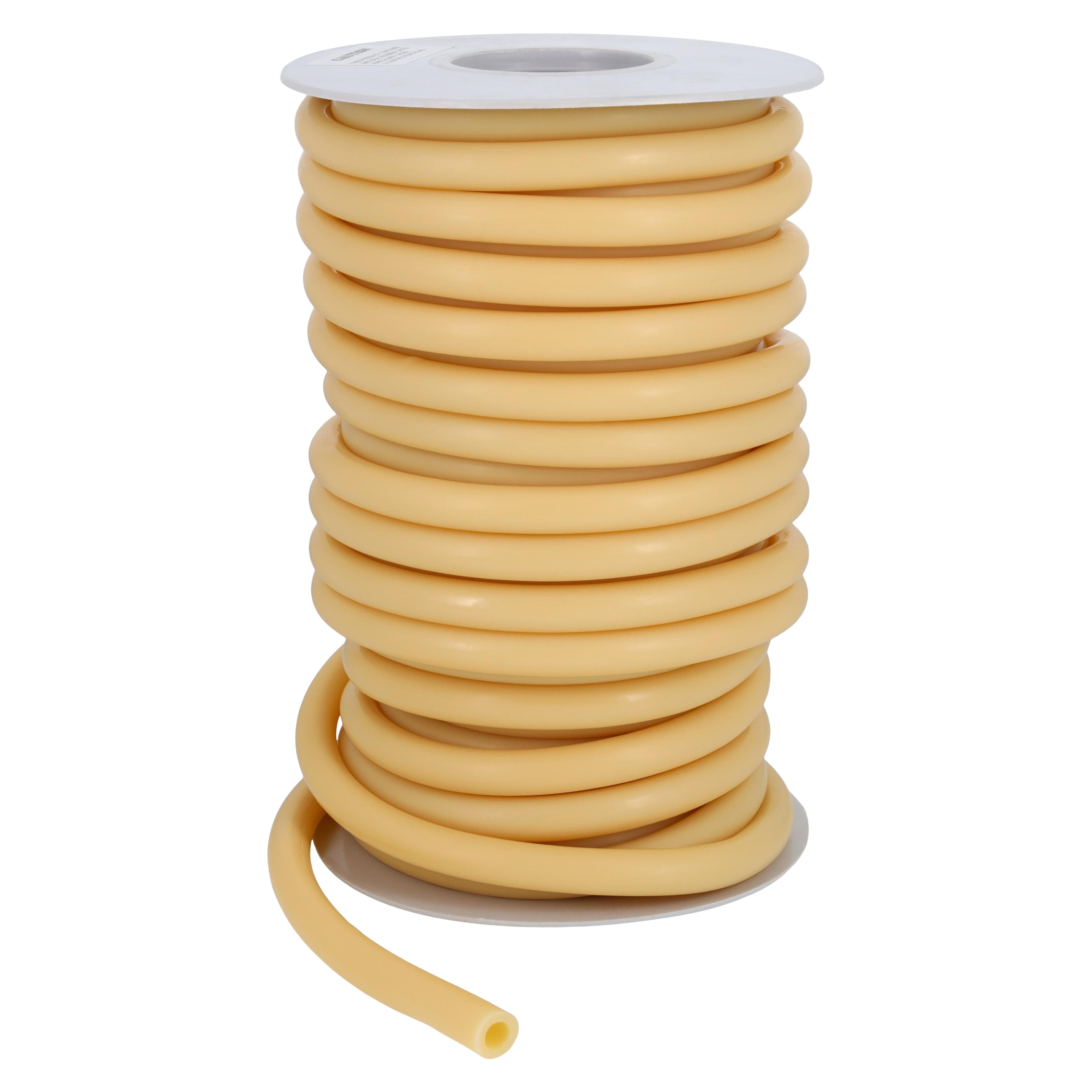 Primeline Industries Latex Rubber Tubing, Amber, 1/4" x 3/32", 50 ft., 035RA