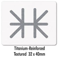 Cytoflex® Ti-Enforced® PTFE Barrier Membrane, 32mm x 40mm, Pack of 1