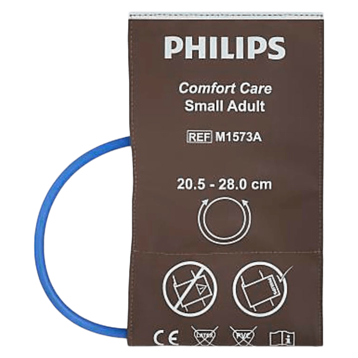 Philips Comfort Care NIBP Cuff, Small Adult, Light Mocha, Latex-Free, for Fetal Monitor, Each