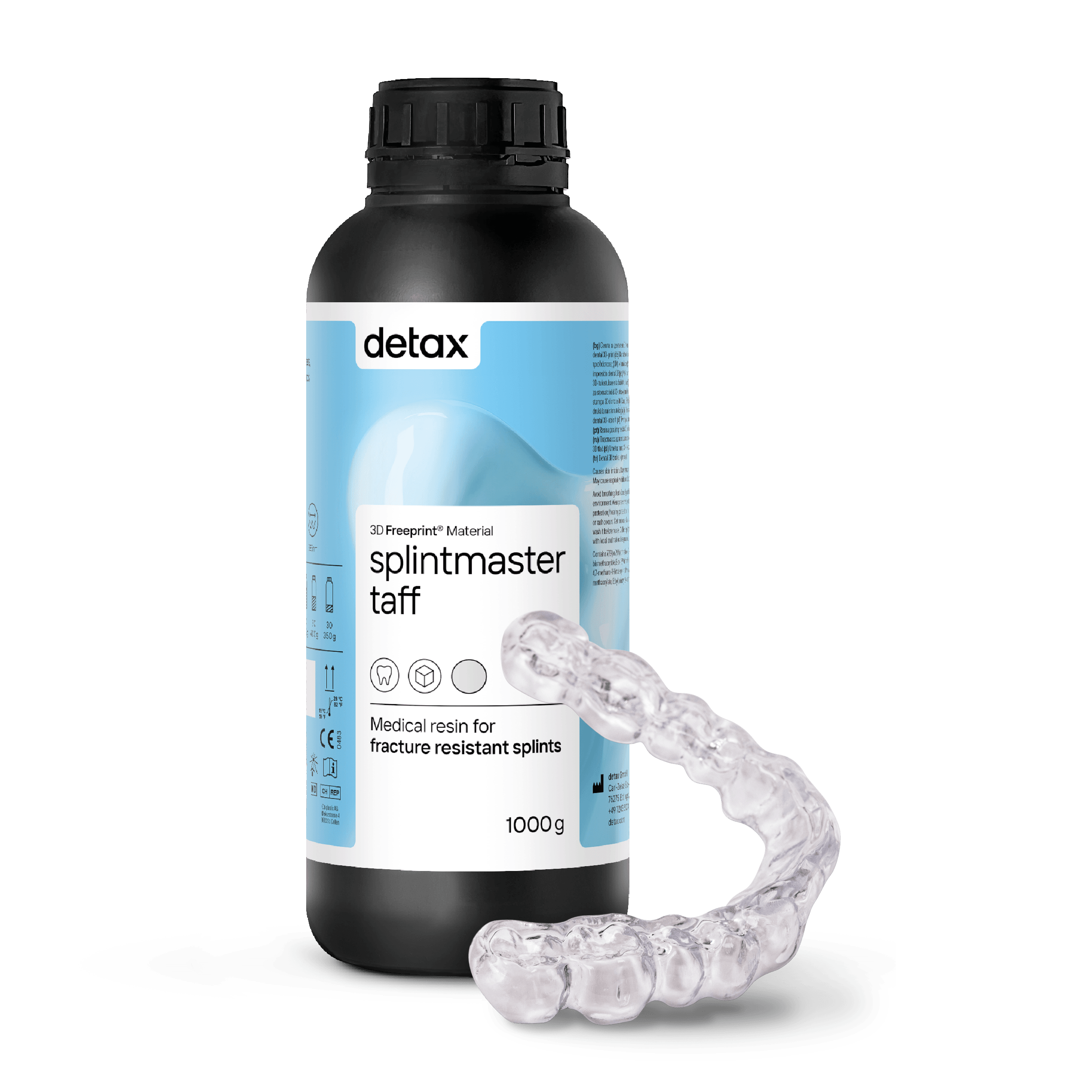 FREEPRINT® Splintmaster Taff 3D Printer Resin, 1000g/Bottle