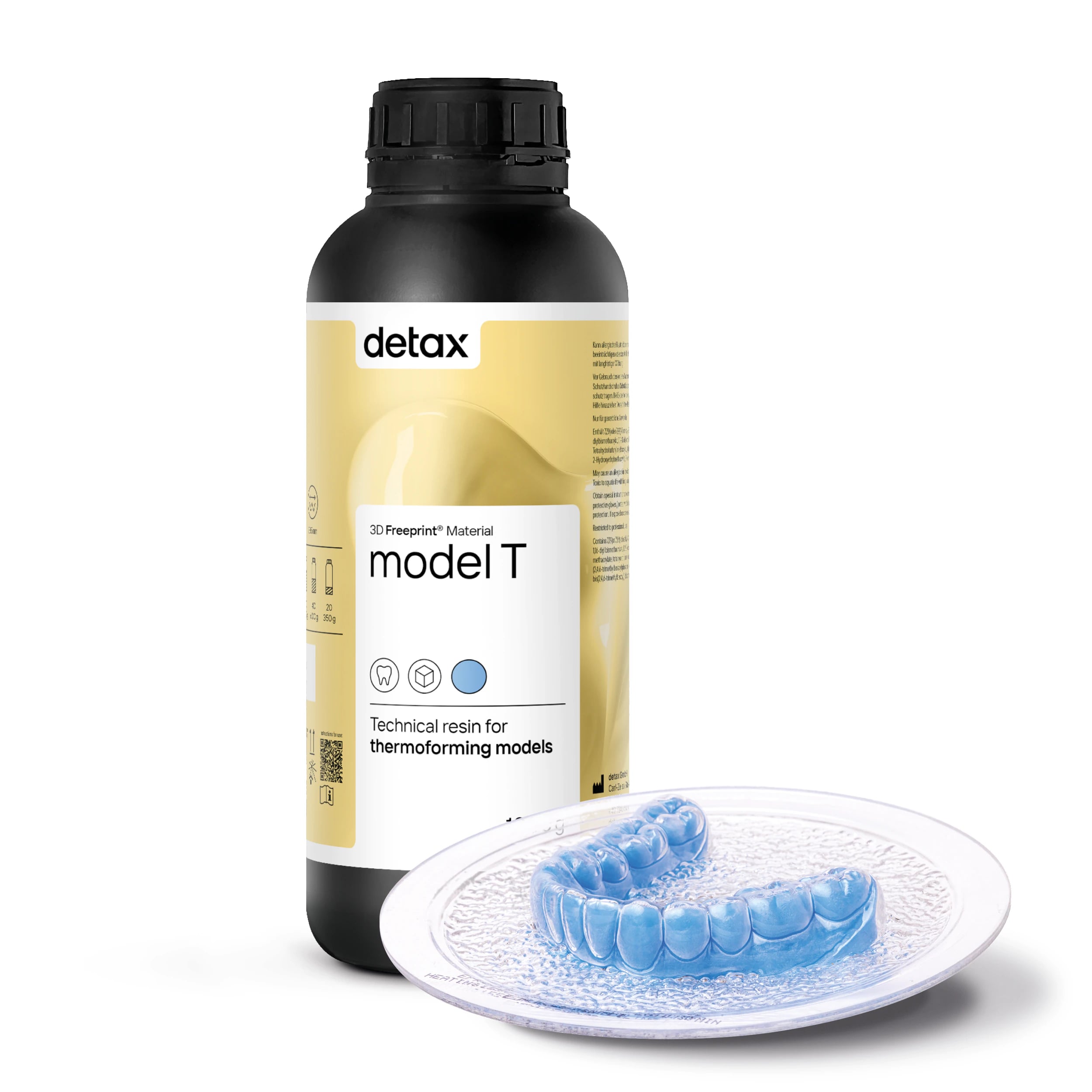 FREEPRINT® Model T 385 3D Printer Resin, 1000g/Bottle