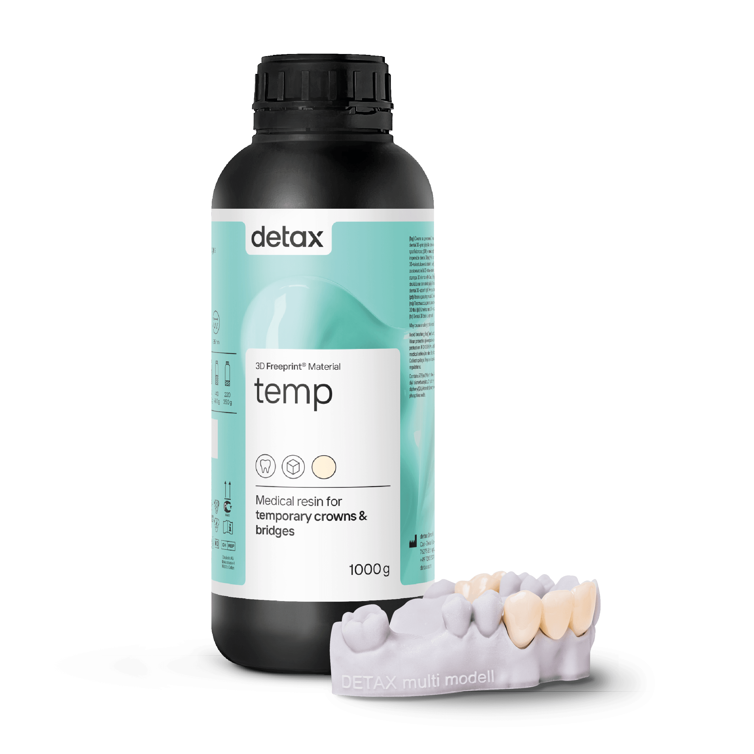 Freeprint Temp A3 3D Resin, 1000g/Bottle