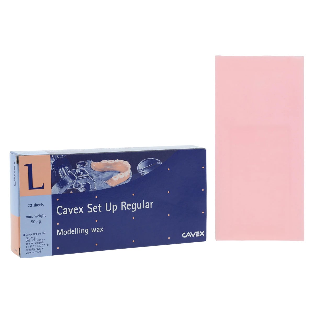 Cavex Set Up Wax Regular, Modeling & Boxing Wax, 500g