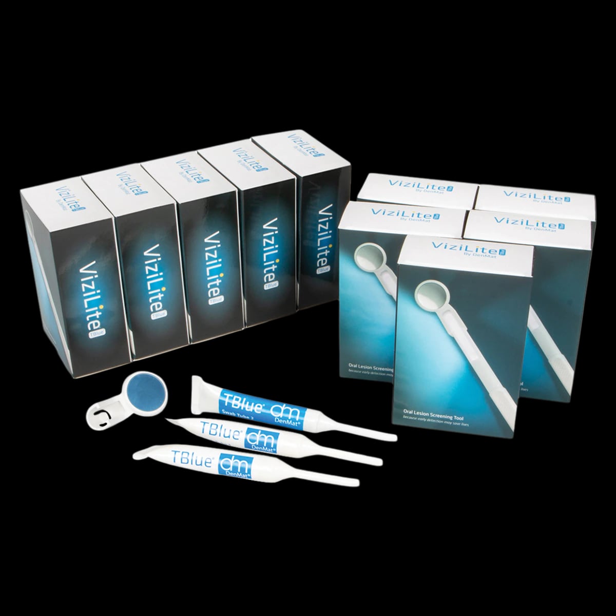 ViziLite TBlue Annual Oral Cancer Screening System, 10 Kits/Box, 650199