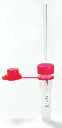 Ram Scientific Safe-T-Fill Capillary Blood Collection System, Serum Gel (SST) with Straw, Red, 50/Package