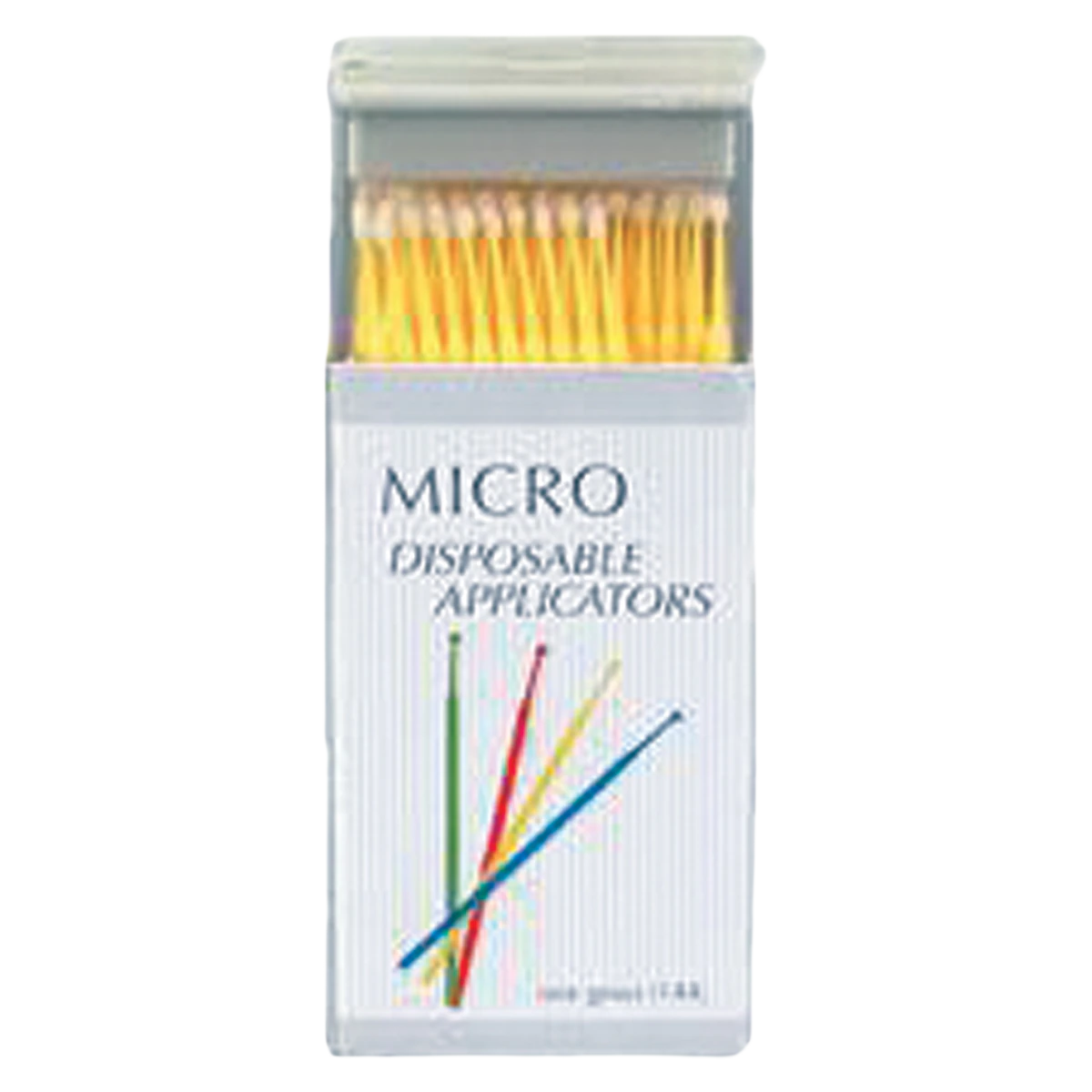 Plasdent Micro Disposable Applicators, Yellow, 2.0mm, 144/Pkg
