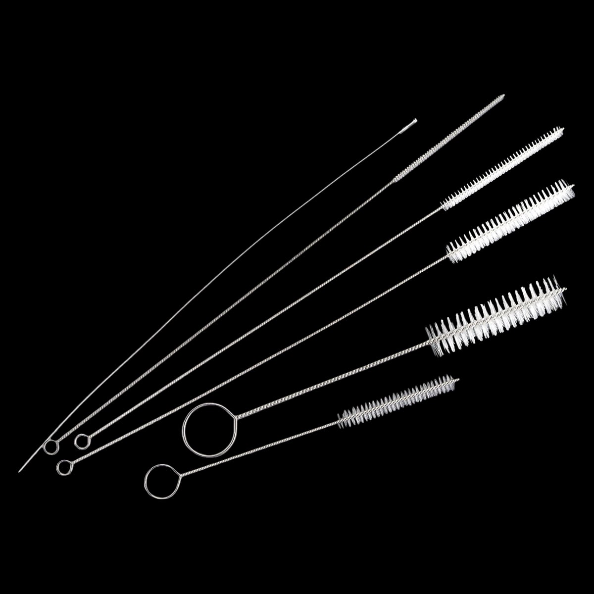 Plasdent Aspirator Tip Cleaning Brush, Small, 1/8" Diameter x 12" Length, CBH-S