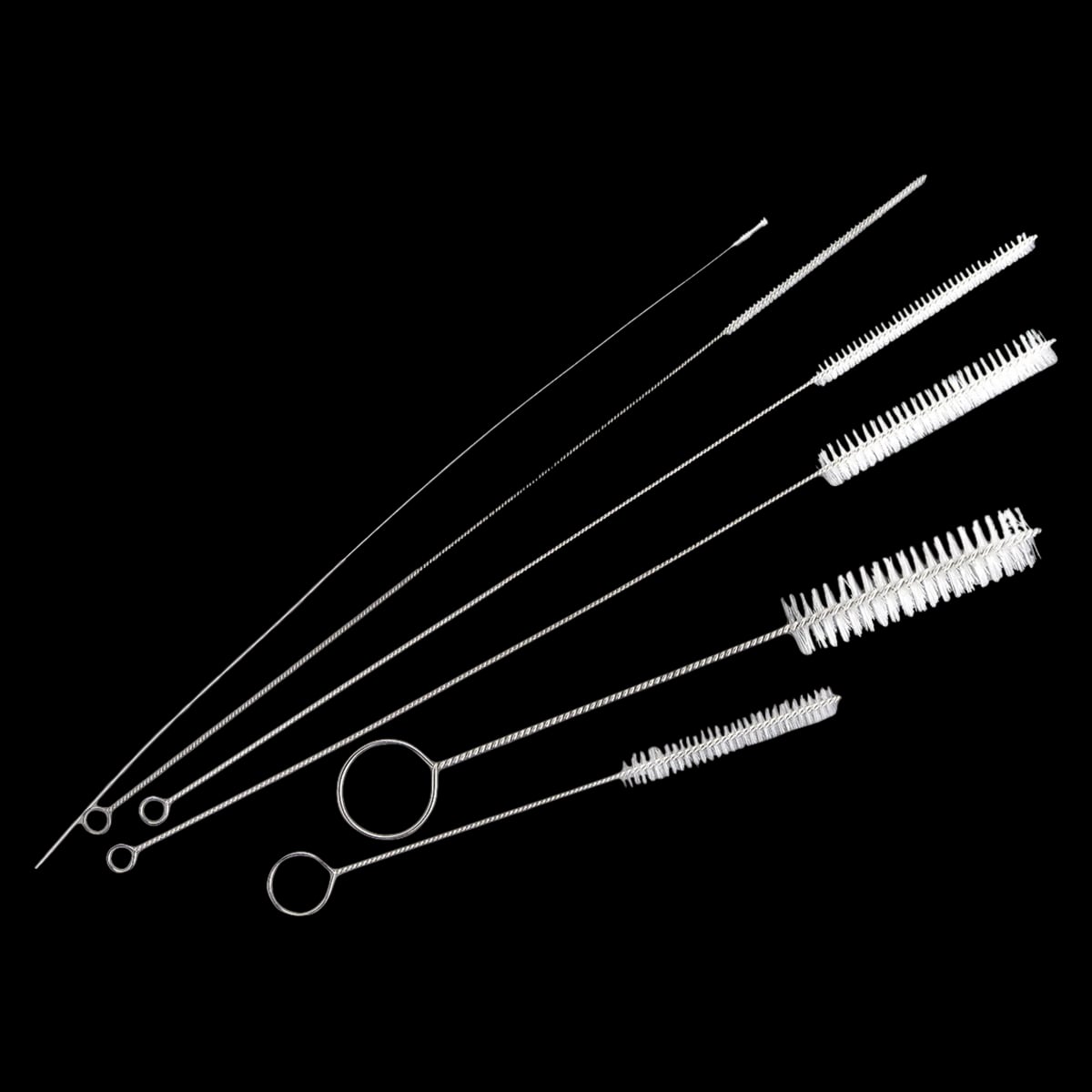 Plasdent Aspirator Cleaning Brush, Medium, 1/4" Diameter x 12" Length, CBH-M