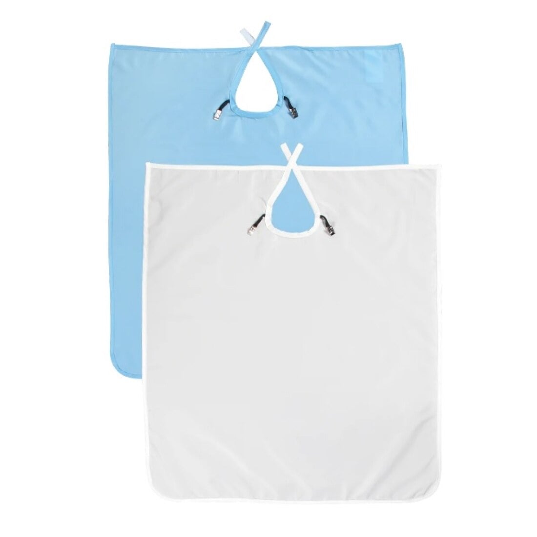 Plasdent Waist Length Patient Barrier Apron, White, 28"W x 30"L, Reusable