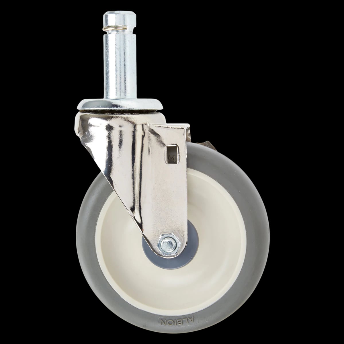 InterMetro MetroMax iQ Stem/Swivel Caster for Shelving, Each