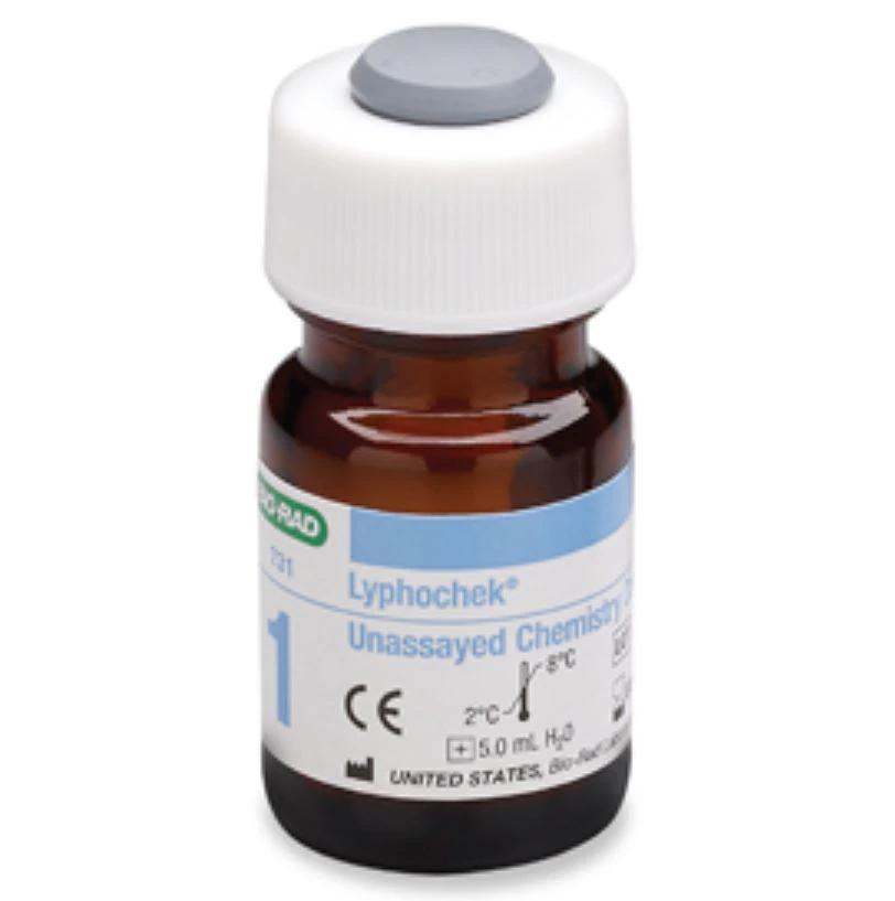 Lyphochek Control Level 1 Unassayed Chemistry Control, Normal, Lyophilized, 25x5mL, 25/Box