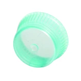 Uni-Flex Test Tube Plug Cap, Plastic, Green, for 12-13mm Tubes, 1000/Pk
