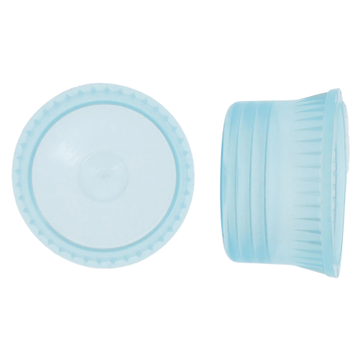 BioPlas Uni-Flex Test Tube Plug Cap, Plastic, Blue, 13mm, 1000/Package