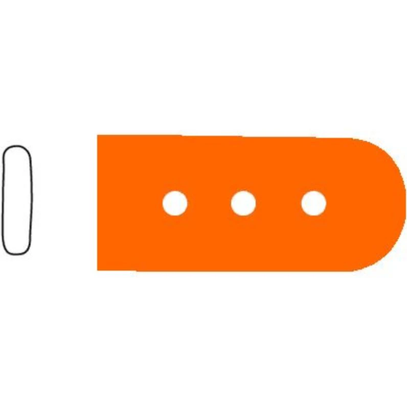 SklarTip Instrument Tip Protector, Vented, Orange, 100/Bag