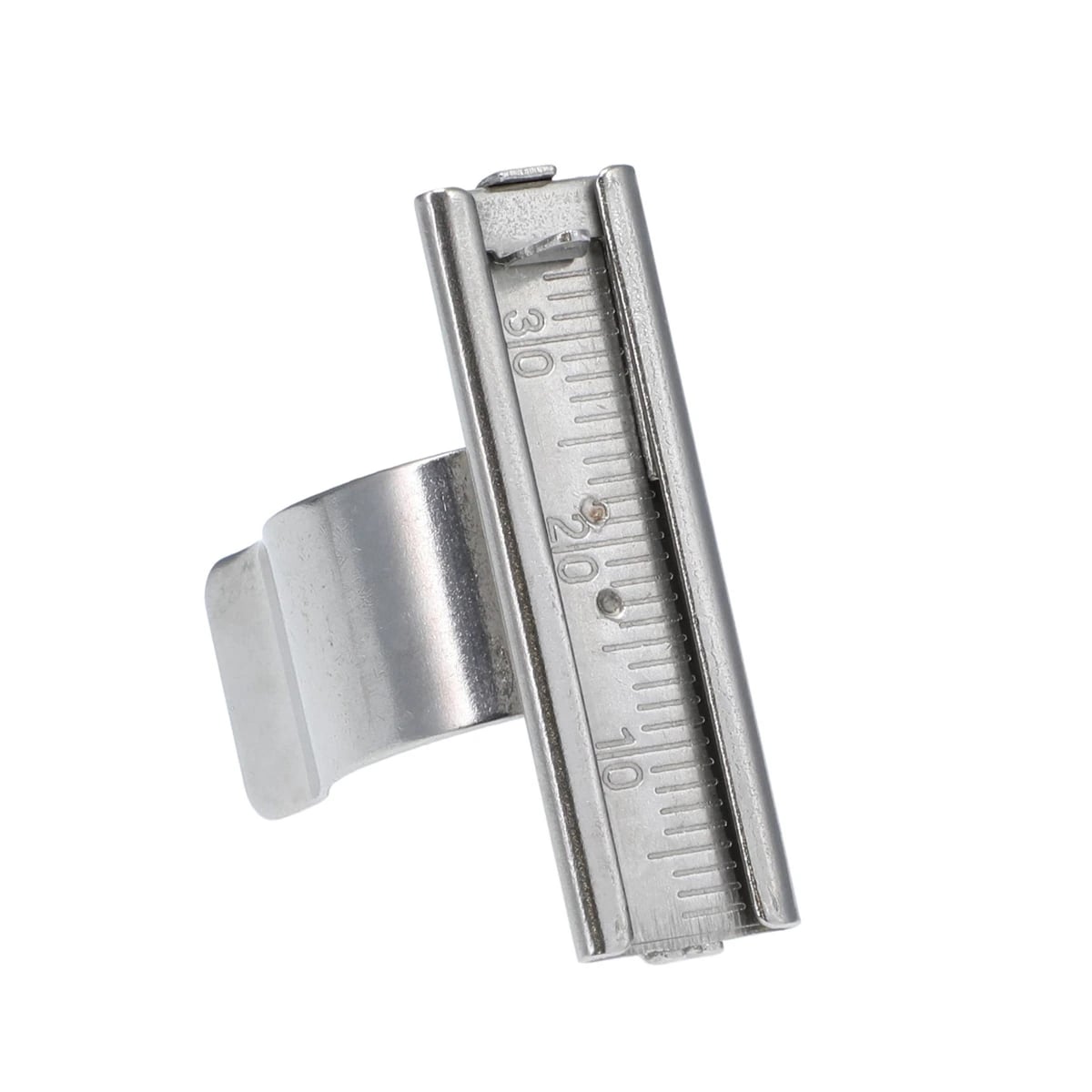 Pac-Dent Endodontic Stainless Steel Endo Ruler, Finger-Held, Millimeter Scale, 1/Pk, #029