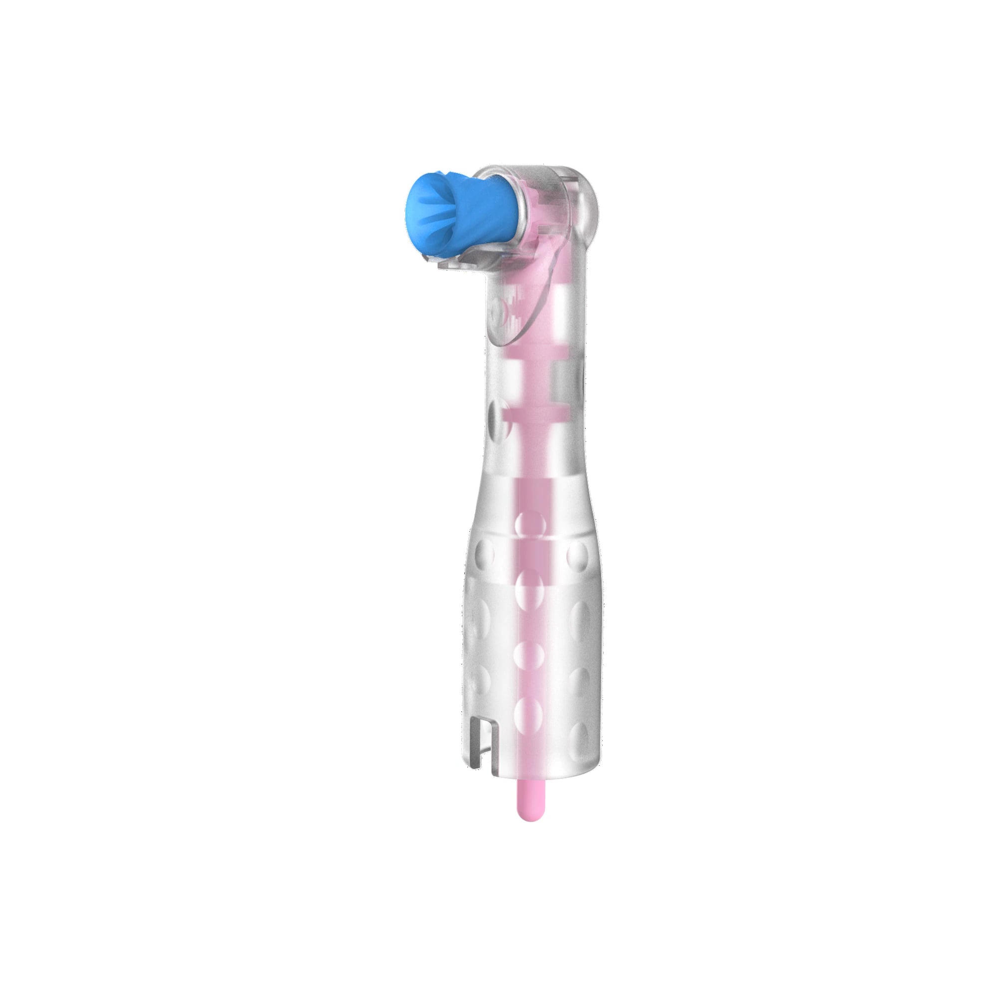 Pac-Dent AntiSplatr Disposable Prophy Angle, Soft Cup, Pink, Latex-Free, 100/Box, LSFAS-100