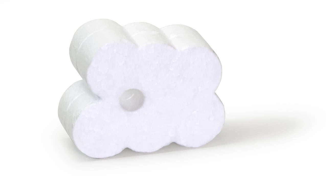 EasyProp Disposable Mouth Props, Non-Elastic Styrofoam, 100/Box, 131201