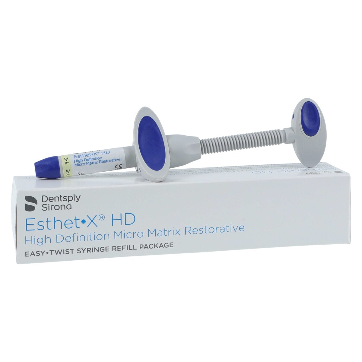 Esthet-X HD High Definition Micro Matrix Restorative, Easy-Twist Syringe Refill, Yellow Enamel (YE), 3g, 630652
