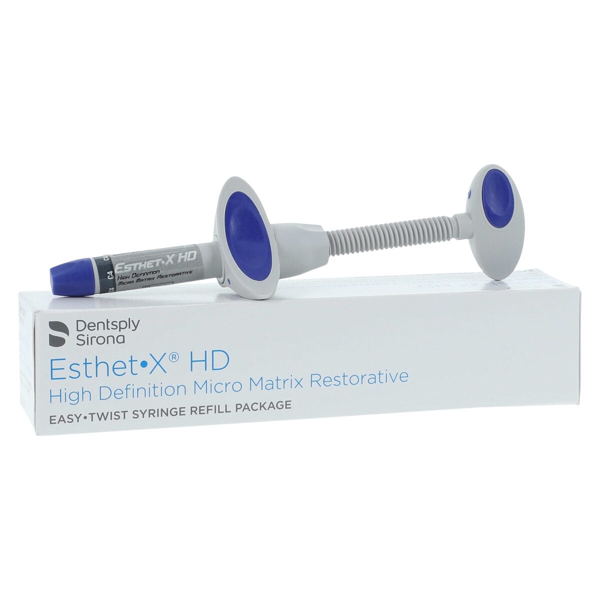 Esthet-X HD Micro Matrix Restorative Material, Syringe Refill, 3 g, C4, Regular Body, Easy-Twist, 1/Pk, 630669