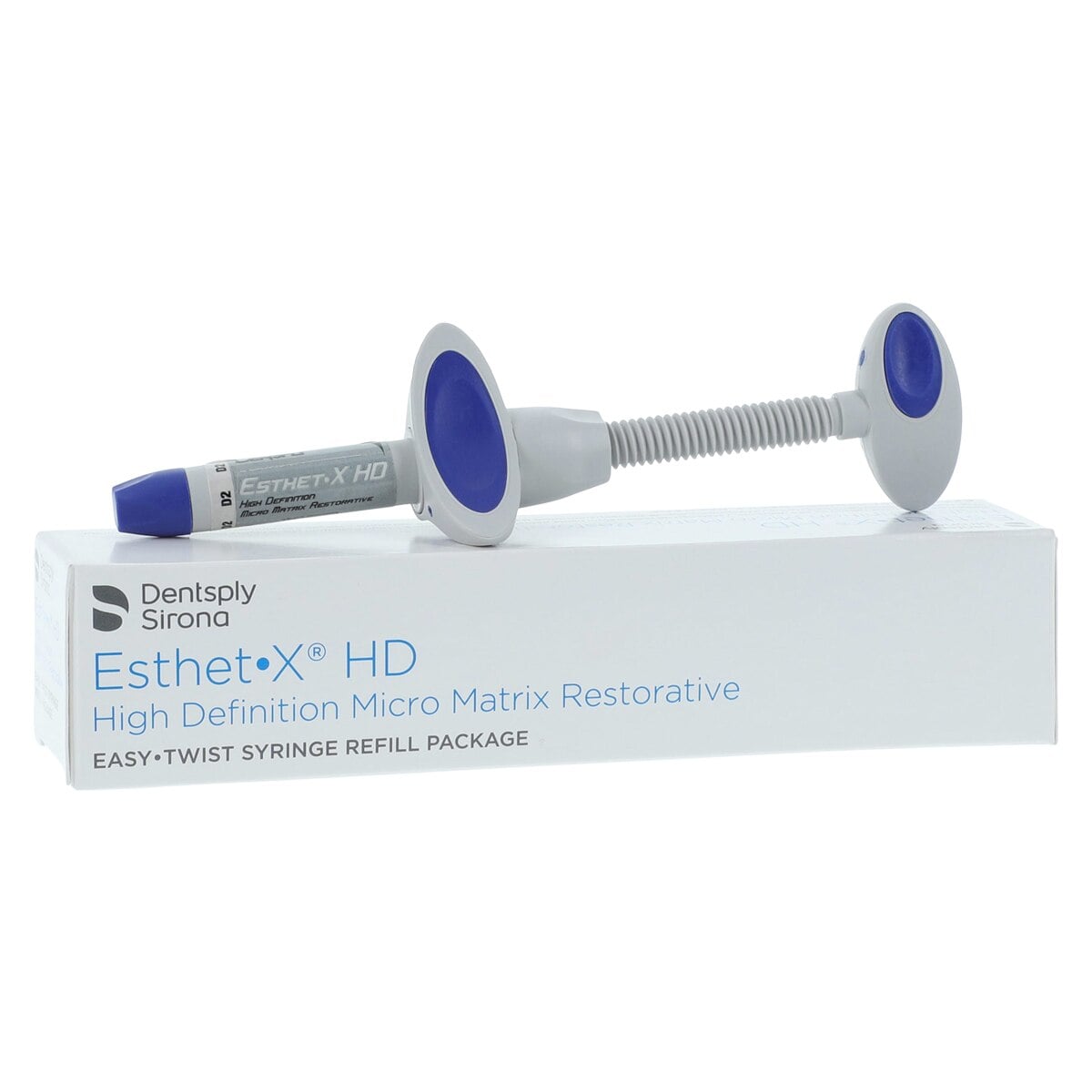 Esthet-X HD High Definition Micro Matrix Restorative, Easy-Twist Syringe Refill, Regular Body, Shade D2, 3g, 630671