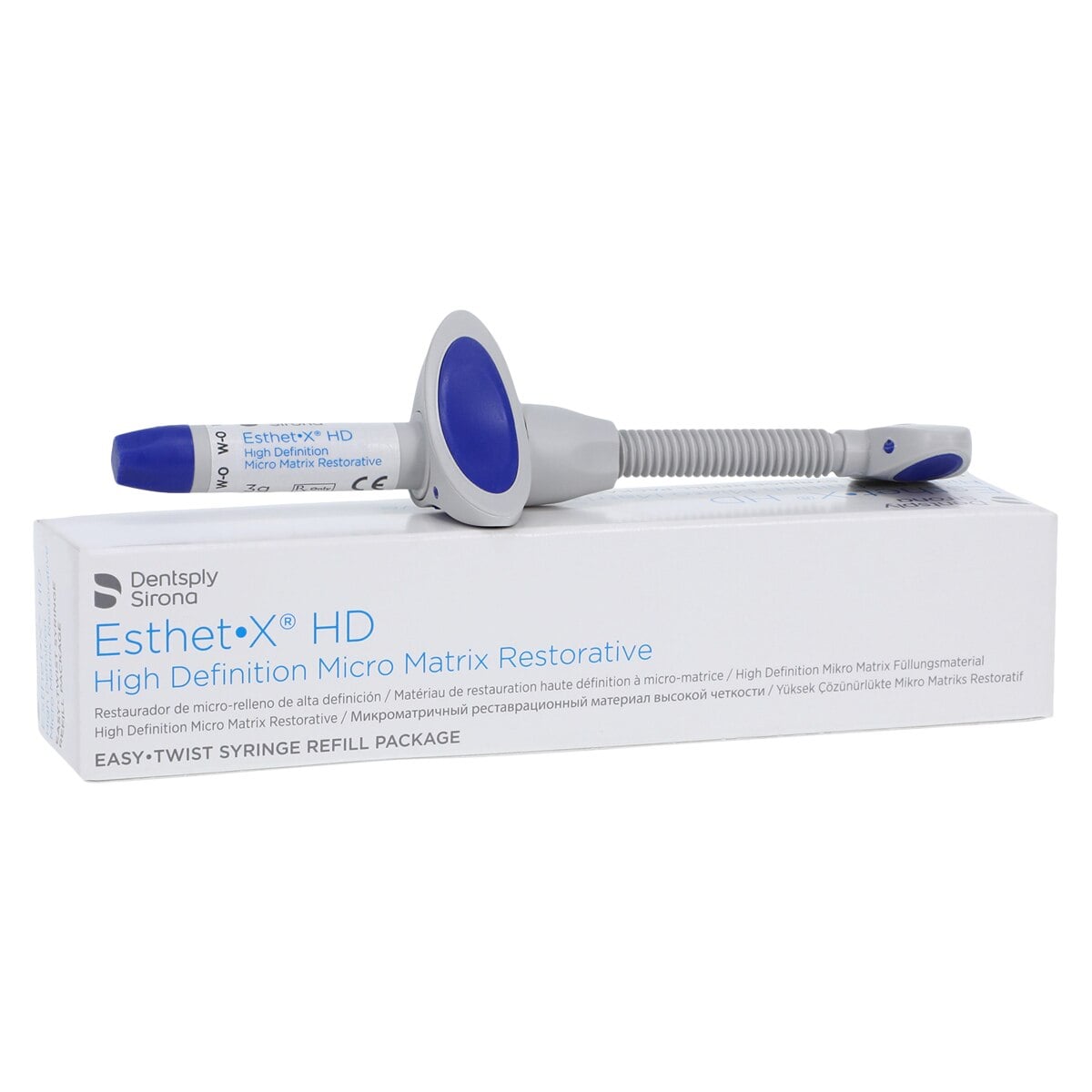 Esthet-X HD Micro Matrix Restorative Material, Syringe Refill, 3 g, White Opaque (W-O), 1/Pk, 630674