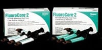 FluoroCore 2+ Core Build-Up Material, Dual-Cure, Regular Set, Syringe Refill, 4.75 g, Blue, 4/Pk, 612402
