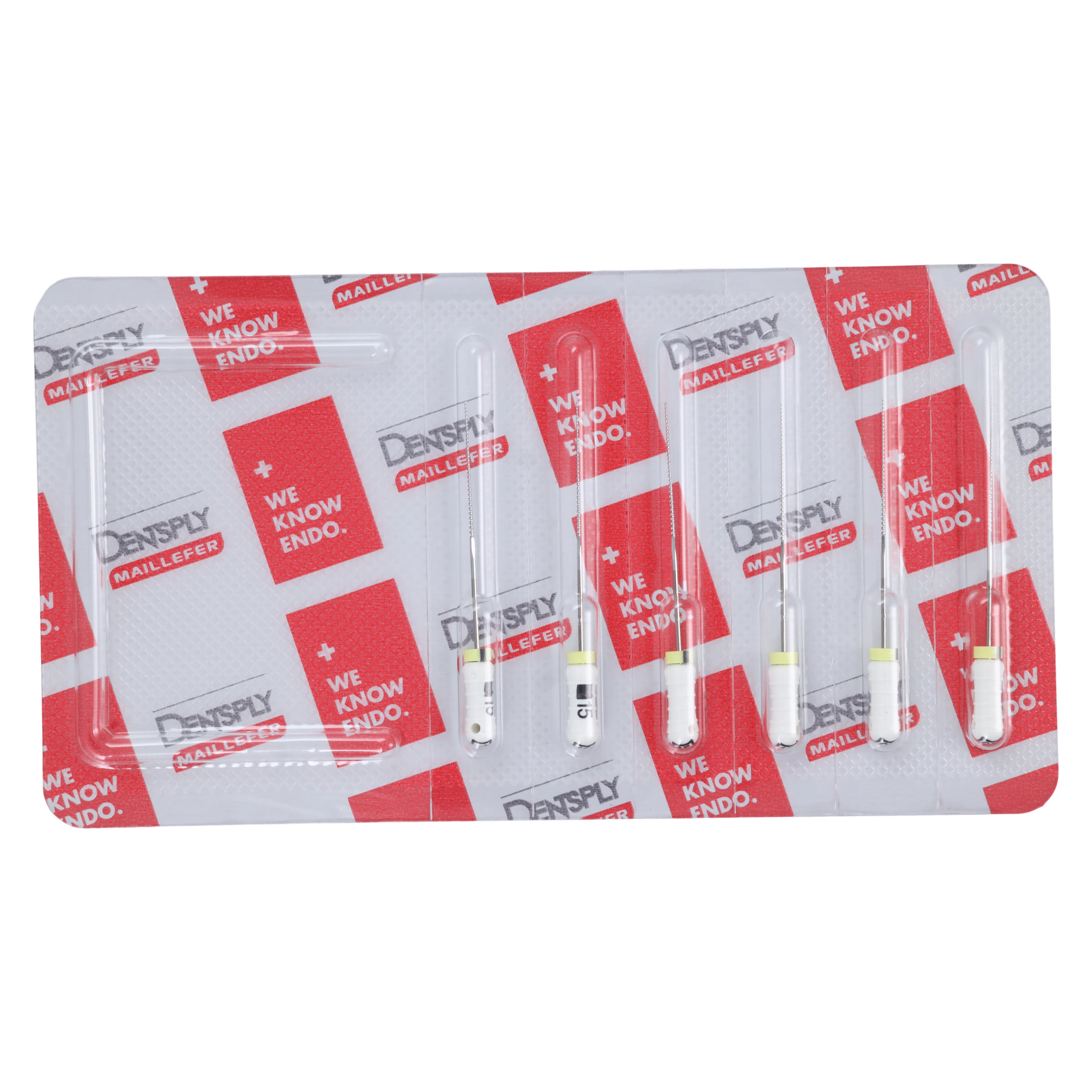 Dentsply Maillefer READYSTEEL K-File, Size #15, 31mm, White, Sterile, 6/Pack, 6841531