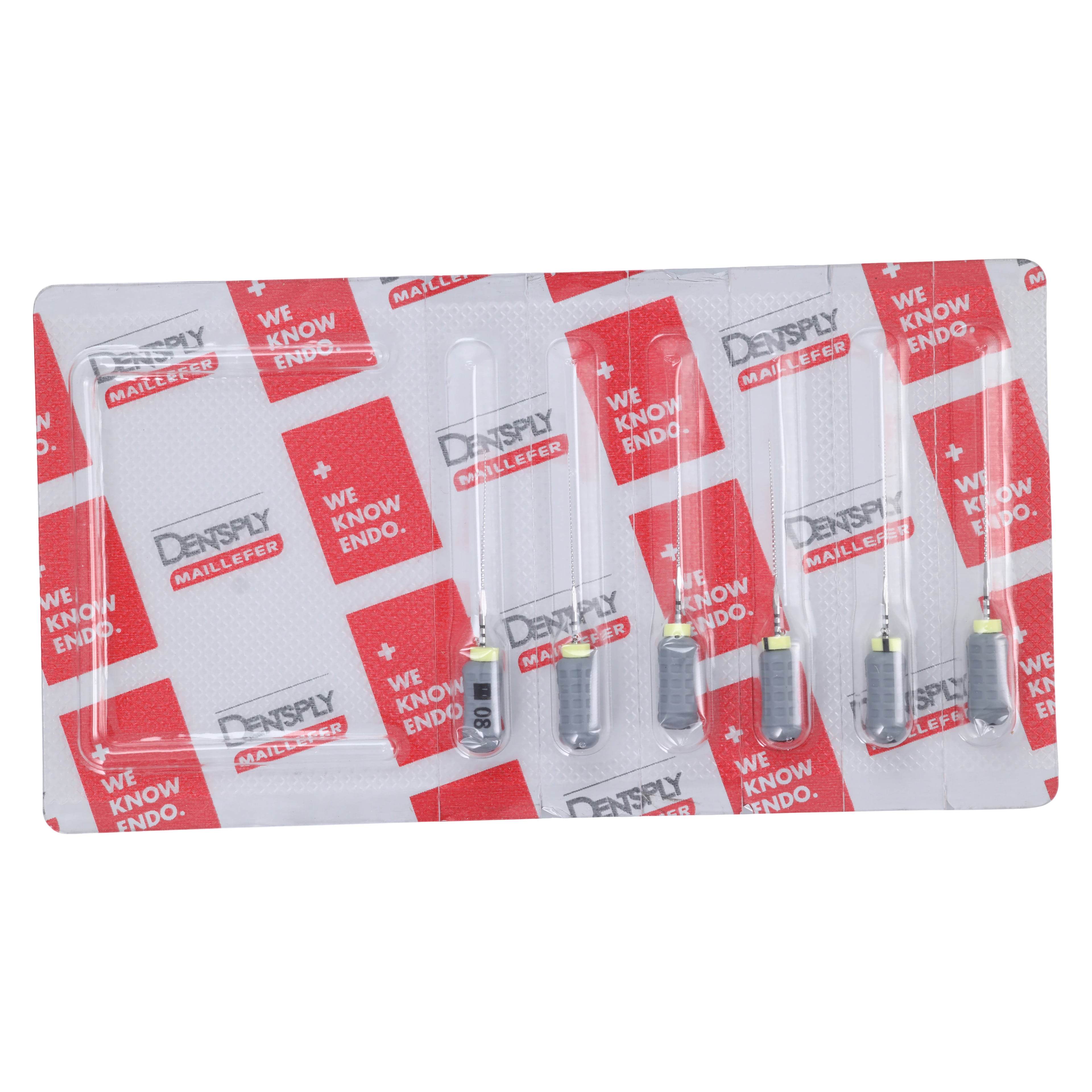 Dentsply Maillefer READYSTEEL Senseus FlexoFile #08, 25mm, Stainless Steel, Sterile, 6/Pk, 6860825