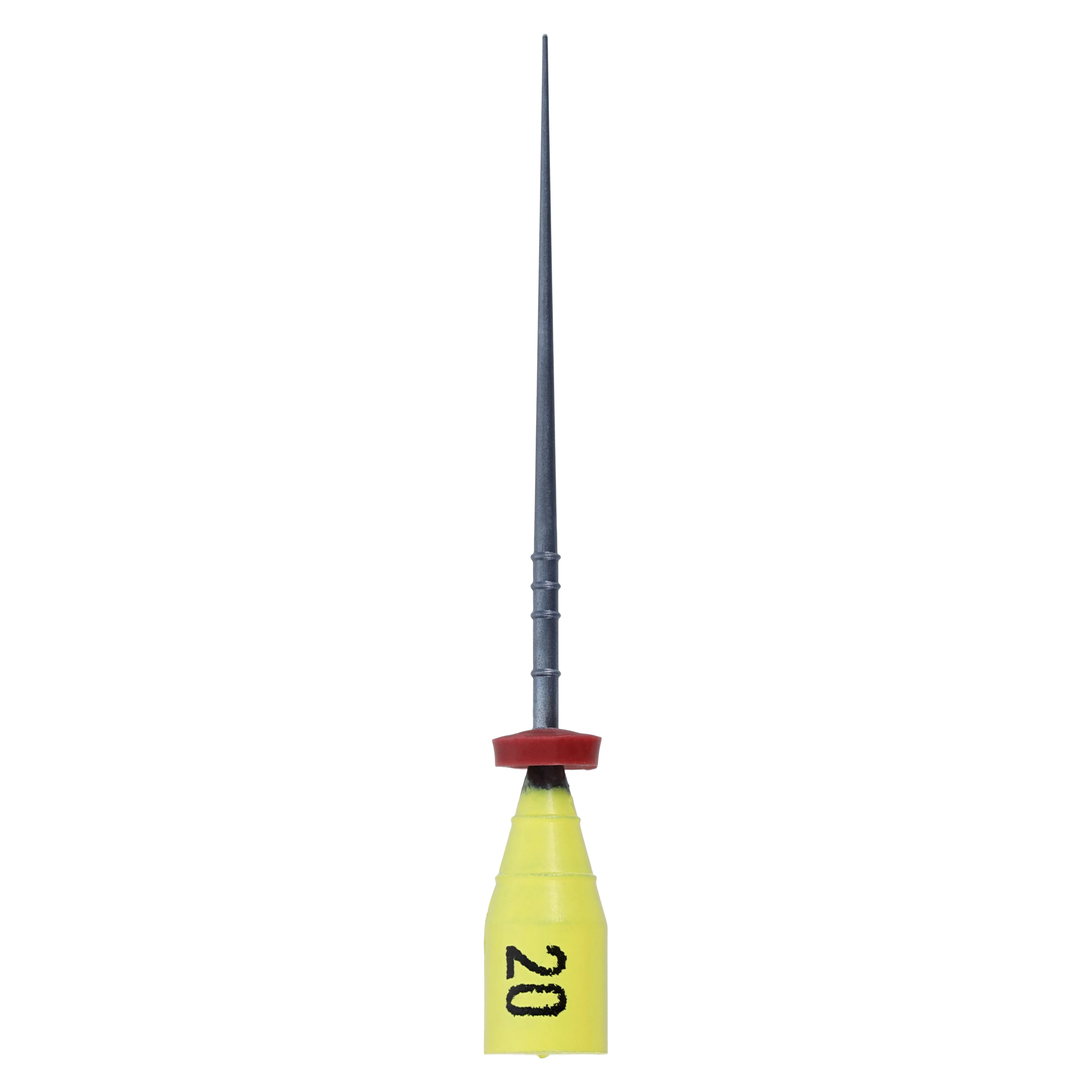 Dentsply Densfil Size Verification Device, #20, Yellow, 25 mm, 6/Pkg, 669301