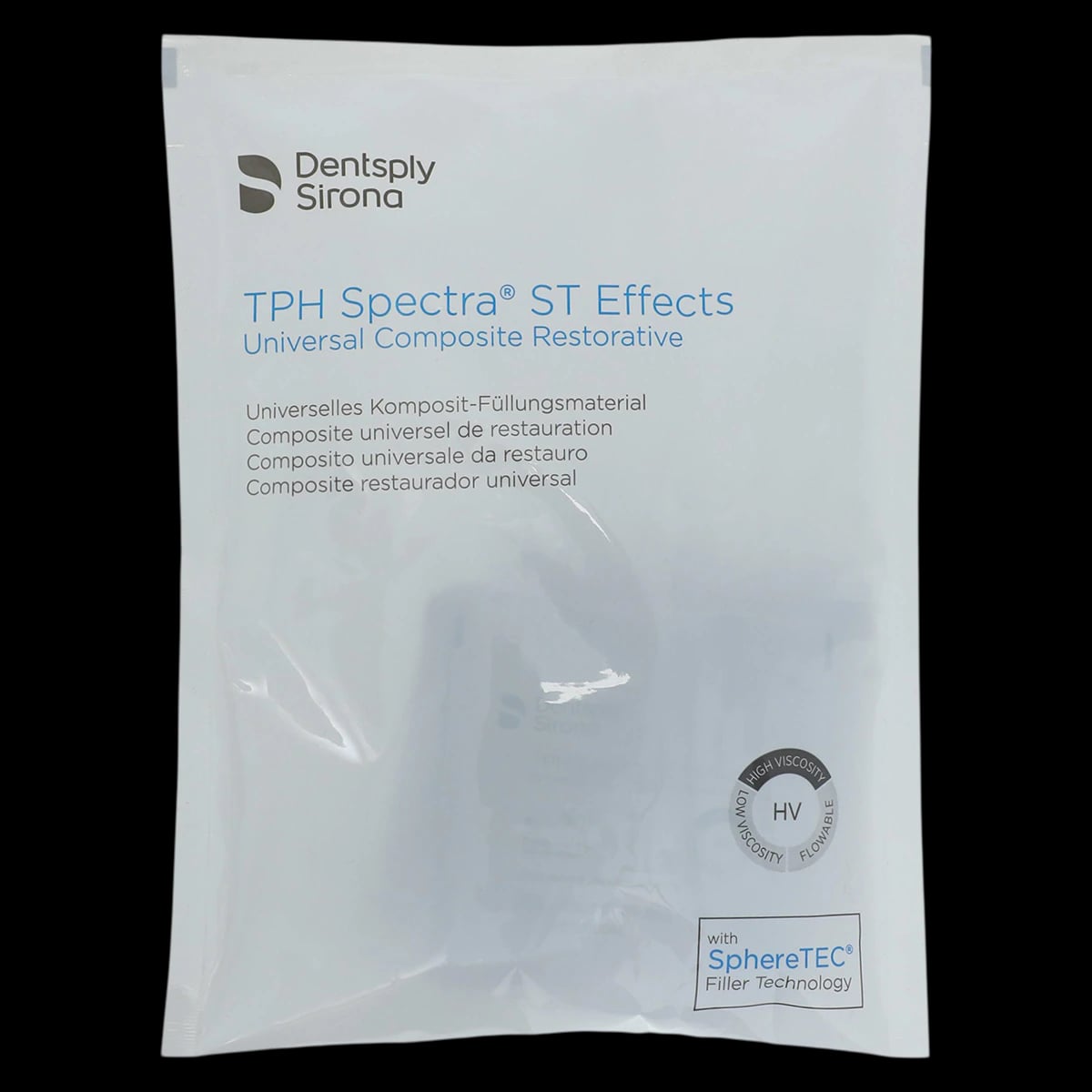 TPH Spectra ST Effects Composite Restorative, HV Compules Tips Refill, Shade E1, 0.25 g, 16/Box, 642545
