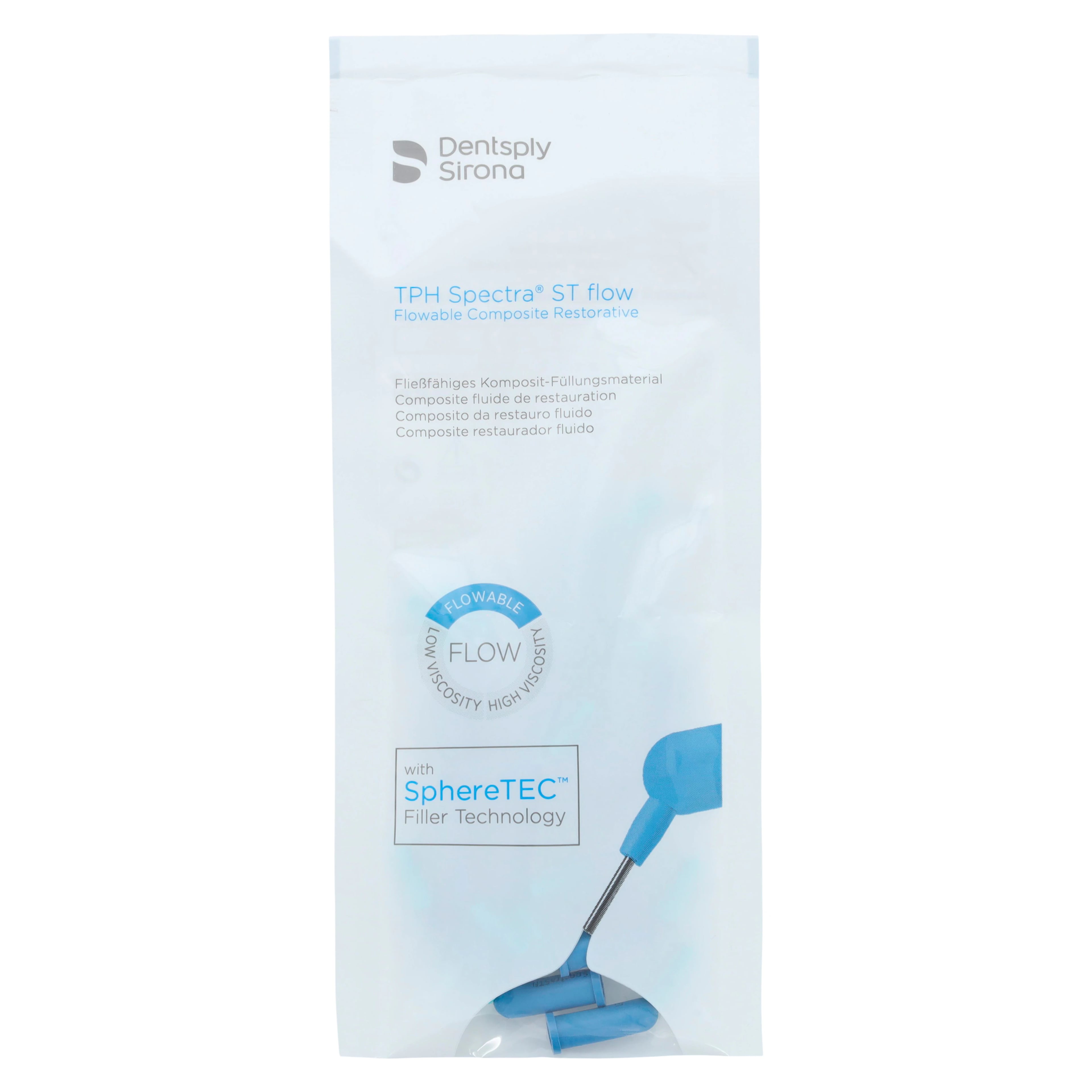 TPH Spectra ST Flow Flowable Composite Restorative, Compula Tips Refill, 0.25 g, 16/Box, Shade E1, Translucent Enamel, 642519