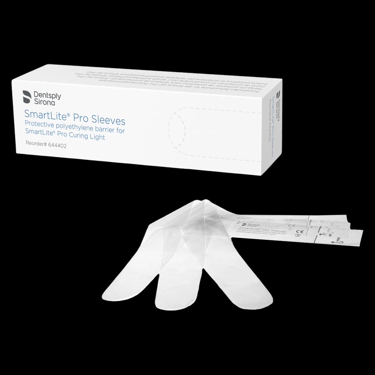 Dentsply Sirona SmartLite Pro Barrier Sleeve Refill, 100/Pk, 644402