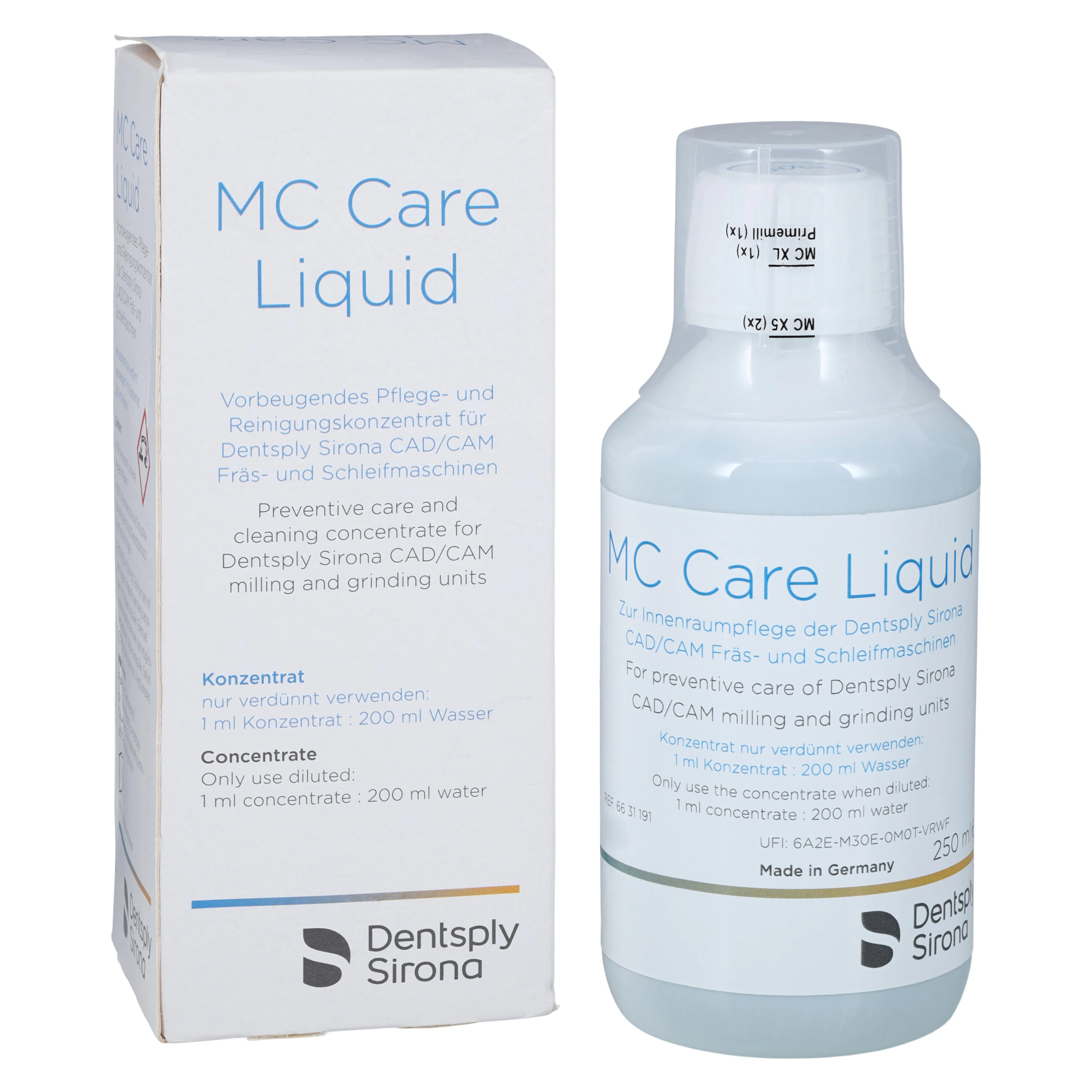 MC Care Liquid Cleanser & Lubricant, 250 mL Bottle