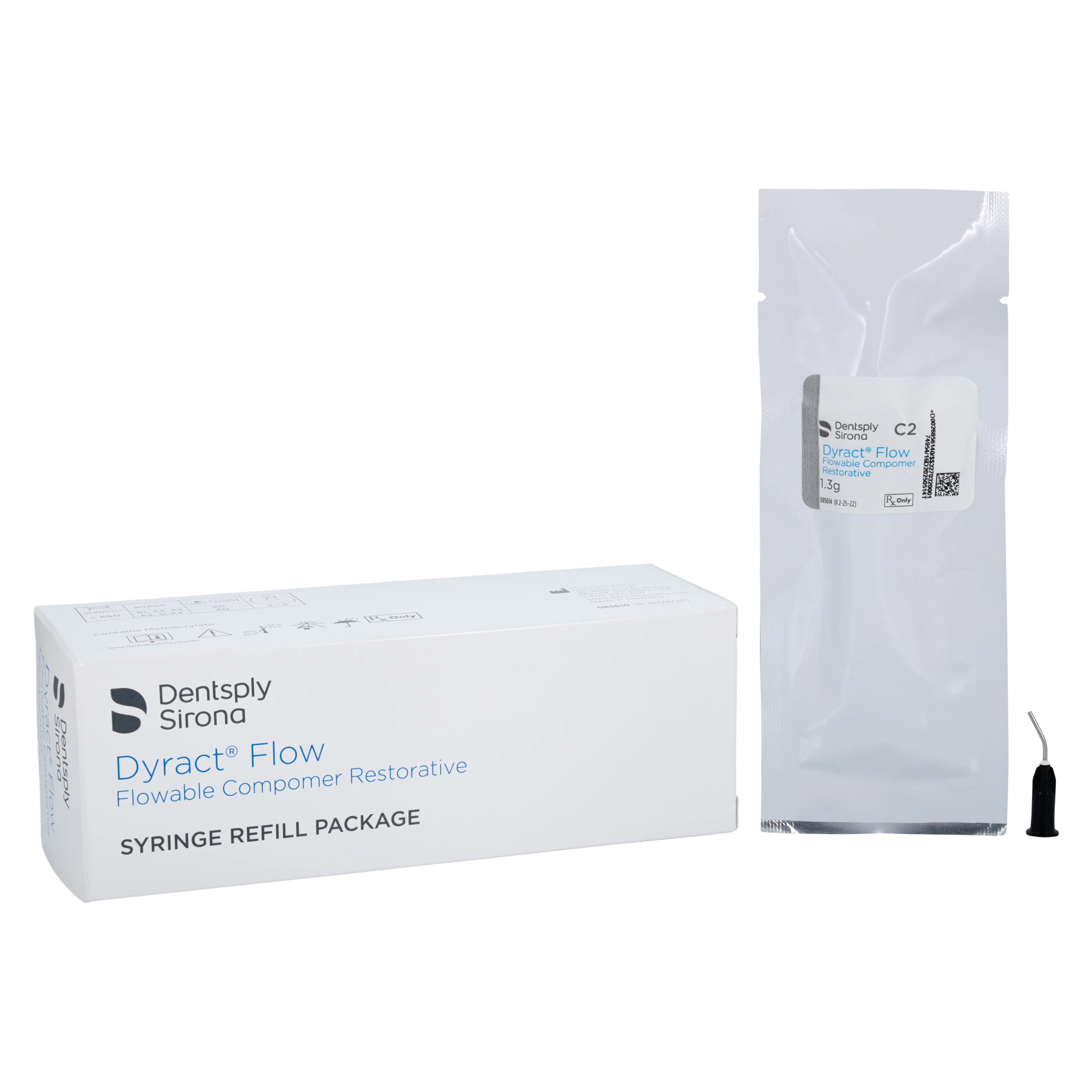 Dyract Flow Flowable Compomer Restorative Syringe Refill, Shade C2, 1.3 g, 685614