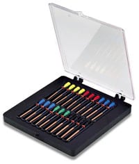 Densfil Thermal Endodontic Obturators, Plastic Refill Pack, Size #55 Red, 0.04 Taper, 25mm, 30/Pack, 669256