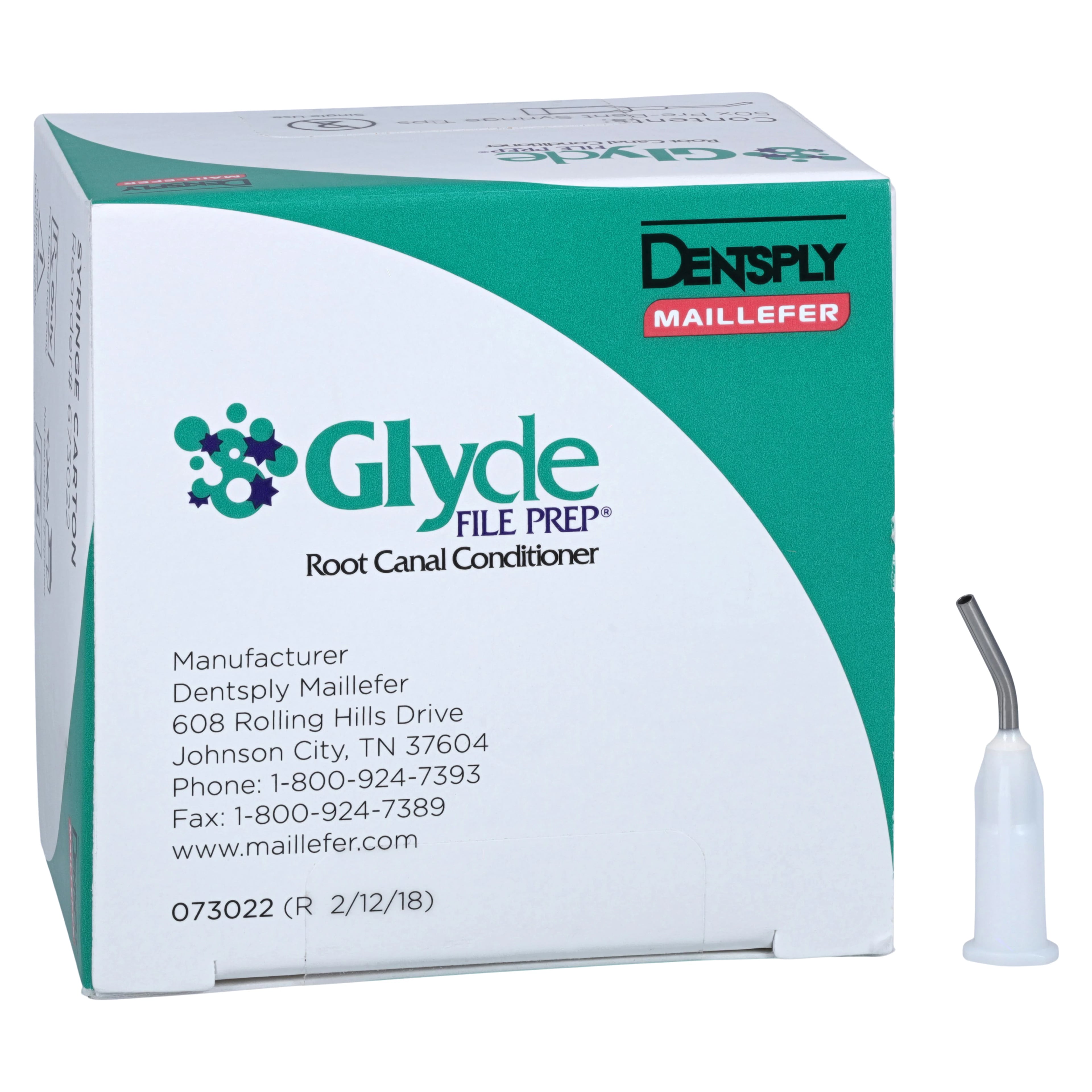 Glyde File Prep Root Canal Conditioner Tip Refill, 50 Tips/Box, 673022