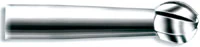 Super Bur #6 Round Carbide Bur, Friction Grip, Clinic Pack of 100, 1.8 mm