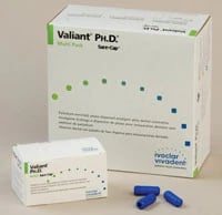 Valiant Ph.D. Sure Cap Amalgam Alloy Capsules, 1 Spill, Regular Set, 400 mg, Blue, 50/Box, NA6050410