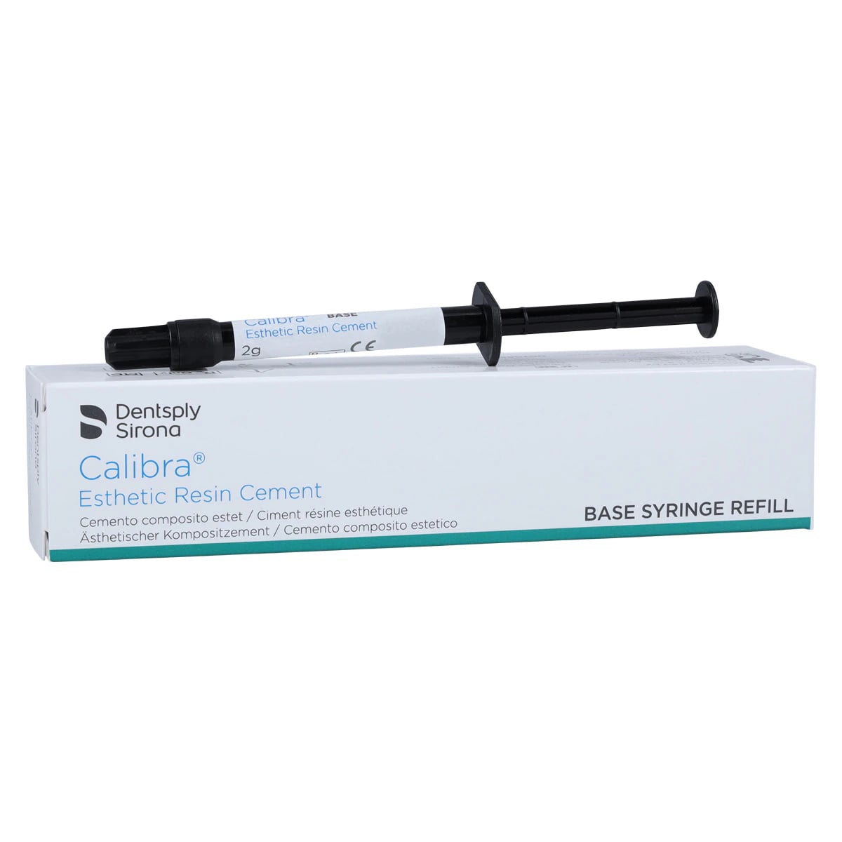 Calibra Esthetic Resin Cement, Base Refill, Opaque, 2 g Syringe, 607065