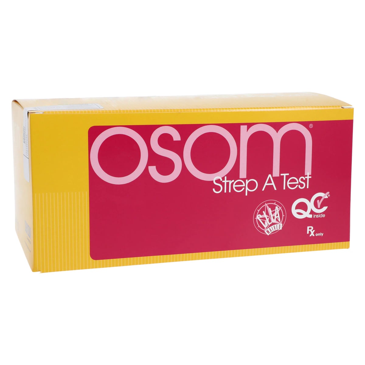 OSOM Strep A Dipstick Test Kit, CLIA Waived, 50 Tests, 52/Kit