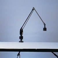 Dazor Halogen Task Light Clamp 28" with Float Arm, 20 Watt