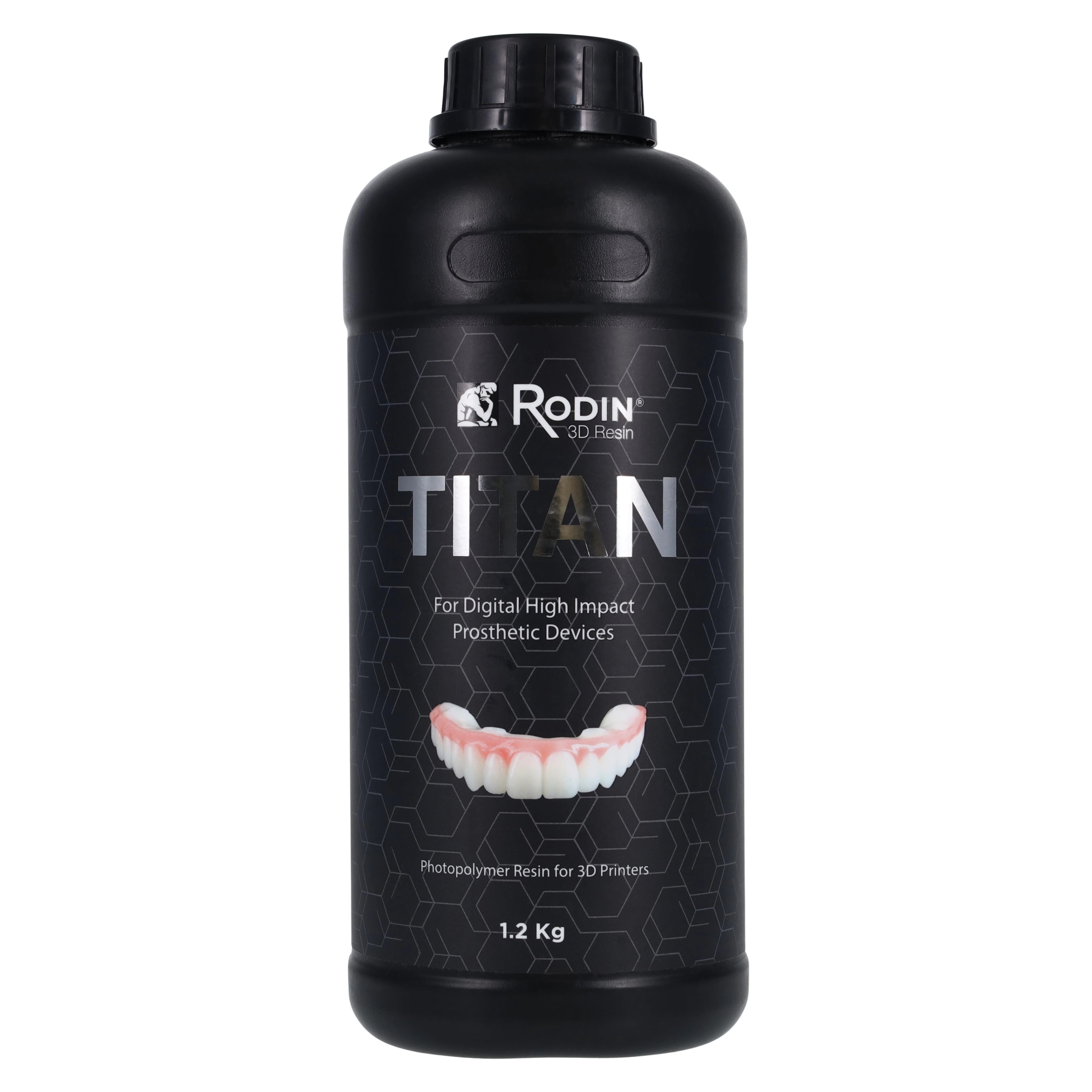 Rodin® Titan Ceramic Nanohybrid 3D Resin, Shade B1, 1.2kg Bottle, #23986