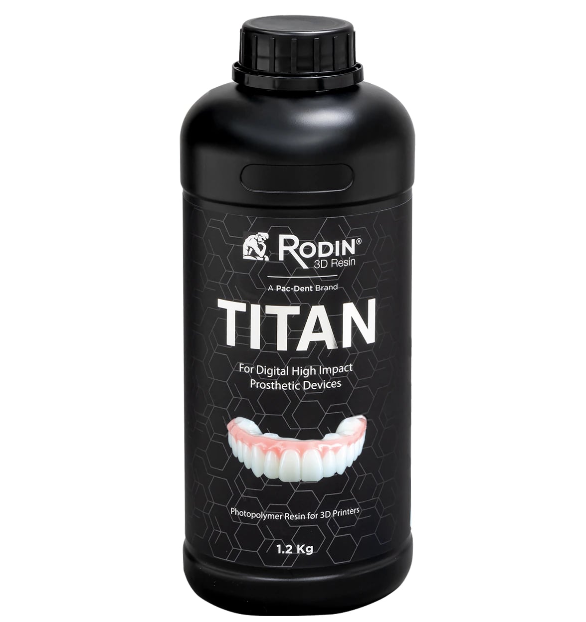 Rodin Titan 3D Printing Resin, Shade B1, 600g Bottle, 23992
