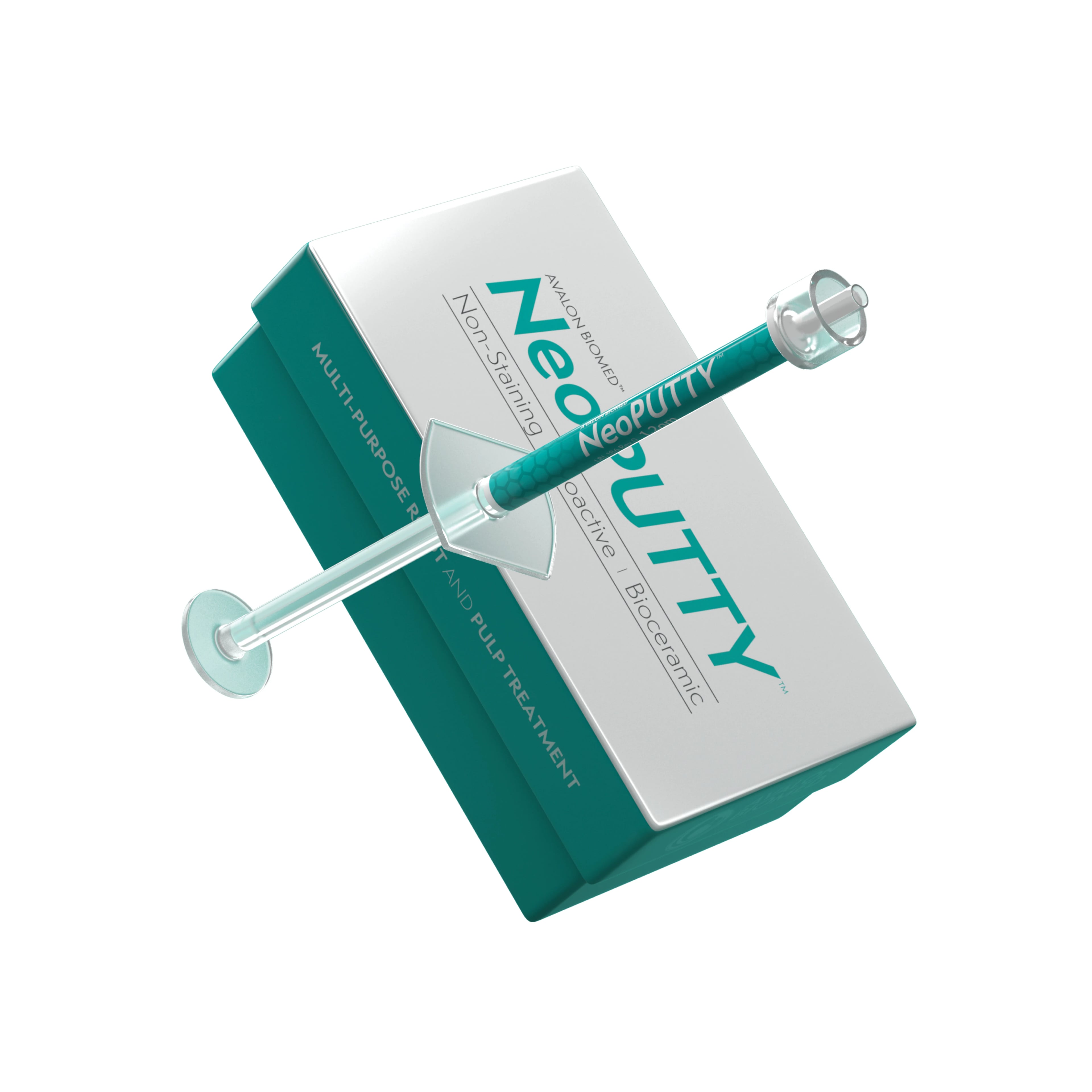Avalon Biomed NeoPUTTY® Bioactive Bioceramic Premixed Root and Pulp Treatment Kit, 1.2 g Syringe (16 Doses)